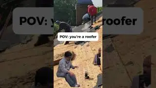 Relatable 😂 #roofing #roofers #construction #jobsite #builder