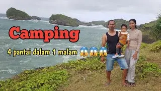 CAMPING DI PANTAI KASAP || RAJA AMPAT NYA PACITAN