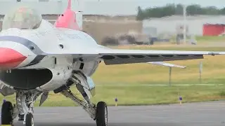 The Thunderbirds Fly in the Rochester Air Show