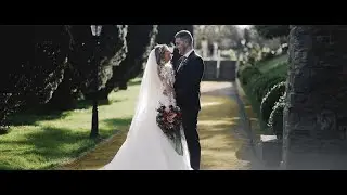 Amy + Sean Wedding Highlights Film 4K at Bellingham Castle
