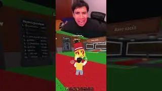 LE SALE un LUCKY BLOCK ADMIN a ElAbrahaham en el Evento #elabrahaham #humor #roblox #brainrot