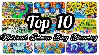 National Science Day Drawing/Science Day Poster/National technology day drawing #scienceproject