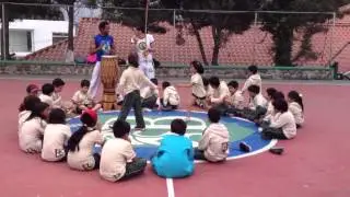 Crianças do Grupo de Capoeira Centro do Mundo 2