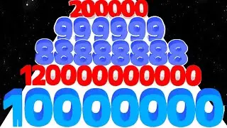 Number Master (vs) Jelly Run 2048 - All Levers (Max Level) New Game