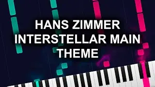 Hans Zimmer - Interstellar Main Theme (Piano Tutorial)