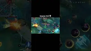 Insane 1v5 💀 #mobalegends5v5 #moba5v5English #moba5v5pippin #sinchou
