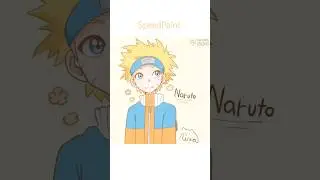 【SpeedPaint 】✨️ Naruto 🍥🥷 #naruto #digitalart #clipstudiopaint #fanart #speedpaint #shorts