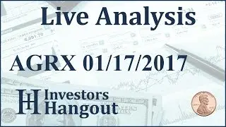 AGRX Stock Live Analysis 01-17-2017