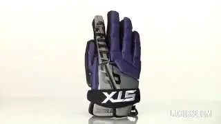 STX SHIELD GOALIE GLOVES (ROYAL) 72941