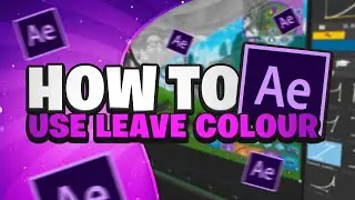 How To: Isolate Colours On After Effects! ( Easy Tutorial)