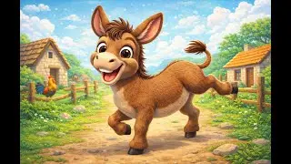 Naughty Donkey | शरारती गधा | बच्चों की मज़ेदार कहानी | 3D Cartoon | The Kids Story
