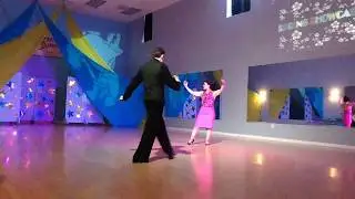 Brooke & Instructor Fabio Bonini Arg. Tango/Bolero 