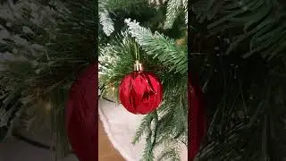 Red & White Themed Christmas Tree | Decorations at Mr Crimbo