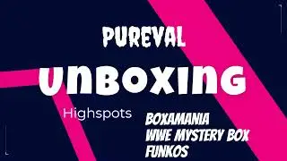 Triple Threat From Highspots Unboxing-Boxamania, WWE Mystery Box And Legendary Funko Pop