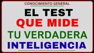 EL TEST QUE MIDE TU VERDADERA INTELIGENCIA