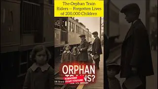 The Forgotten Journey: Orphan Train Riders of America #orphantrain #USAhistoryshorts