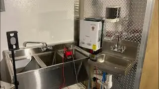 Pizza Trailer Build Day 9 / Propane and Plumbing Done Time For Fridge Units