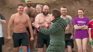 Leap of the Dog New Year's Day Charity Swim  2018 - Magilligan Point, Limavady
