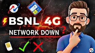 BSNL Network Not Working.BSNL 4G Network Down 👎 . BSNL Network Problem 😞. BSNL No Service#bsnl#issue