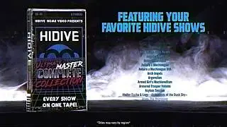 HIDIVE Ultimate Master COMPLETE Collection on VHS