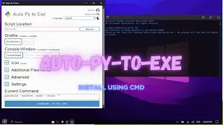 How to insall Auto Py to Exe in Windows pc 