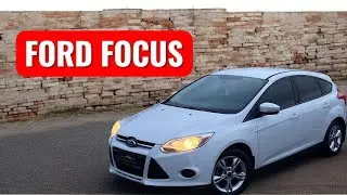 Reliable Ford Focus SE &mdash; Flex Fuel, CarPlay, economy of 7 l/100 km!