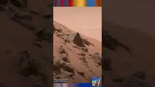 Is there REALLY a pyramid on MARS?  #nasa #mars #pyramids #egypt #shorts