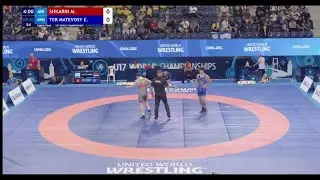 Eighth Final &bull; U17 GR 80Kg &bull; Mikhail SHKARIN (AIN) vs. Erik TER MATEVOSYAN (ARM)