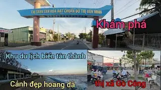 Một vòng Gò Công.biển tân thành