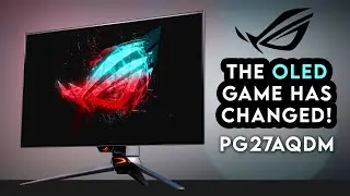 You NEED This Monitor! | ASUS ROG SWIFT OLED PG27AQDM Gaming Monitor | 27
