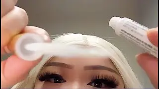 ASMR Bestie Does Your Eyelash Extensions! 👁👁 (Personal Attention Roleplay, Rambling)
