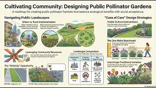 Designing Public Pollinator Gardens