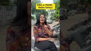 Who Gets Higher Salary &ndash; MBA or PGDM? #MBA #PGDM #MBASalary