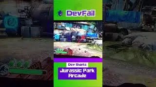 Jurassic Park Arcade  #jurassicpark  #arcadegames #arcades