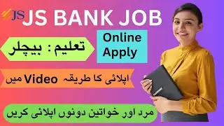 How to apply JS Bank Job , Bank job