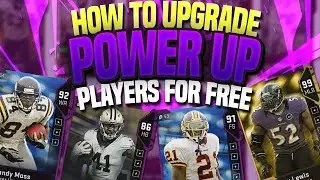 HOW TO UPGRADE POWER-UP PLAYERS FOR FREE!! NO COINS REQUIRED!-MADDEN 19 ULTIMATE TEAM