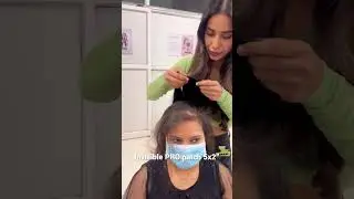 Crown Hair Thinning Solution For Women India | Hair Extensions For Thin Hair #1hairstop #shorts