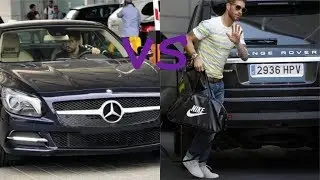 Gerard Pique cars vs Sergio ramos cars (2018)