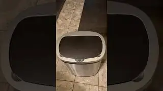 Automatic Trash Can #trash #can #trashcan #kitchen #waste #bin #googlesearch #search #short #shorts