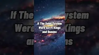If The Solar System Were Sci-Fi Royalty #SciFi #SolarSystem #AIArt