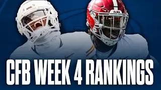 CFB Week 4 Rankings & CFB Week 4 Picks