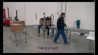 Taping machine for sealing top and bottom of fixed format boxes - Robotape TBDE by Robopac USA