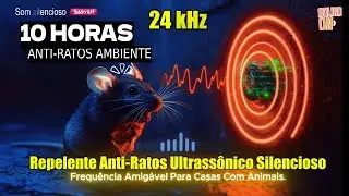 🔊 Repelente Anti Ratos Ultrass&ocirc;nico Silencioso &ndash; Prote&ccedil;&atilde;o Ambiente Cont&iacute;nua de 10 Horas 🐀🌙