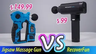 Recoverfun VS Jigsaw Massage Gun (Vybe Massage Gun)