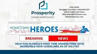Buying with NO MONEY DOWN! Florida Home Down Heroes down payment assistance