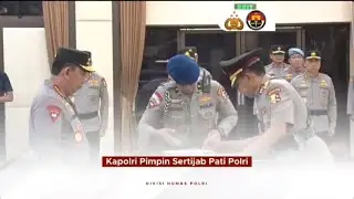 Kapolri Pimpin Sertijab Pati Polri