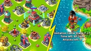 Hardest stage Imitation Game stage 7 I have ever seen in Boom Beach!