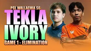 TEKLA vs IVORY  - GAME 1 WATCH PARTY WITH PALOS - Dota 2