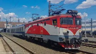 LE 3400 KW 040-EC 461-022-2 cu R 2604 (Arad-Timișoara Nord) părăsind stația de formare! 28.06.2021
