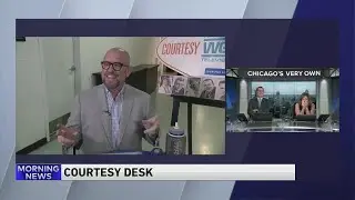Courtesy Desk: Paul's new specs and a Mr X sighting!